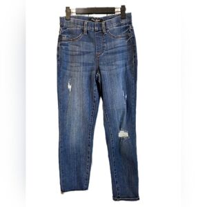 Judy Blue Blue Distressed Boyfriend Jeans